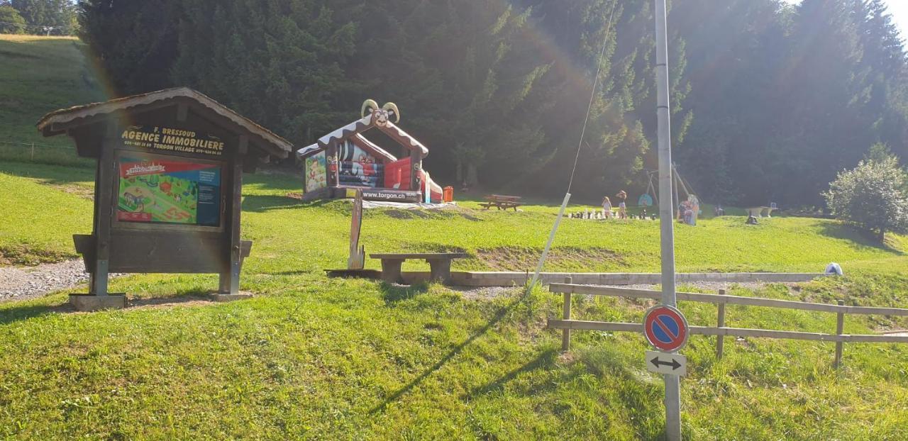Residence « Les Cretes » Torgon Bagian luar foto